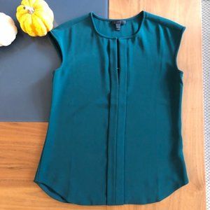 JCrew Forest Green Top (Sz4)